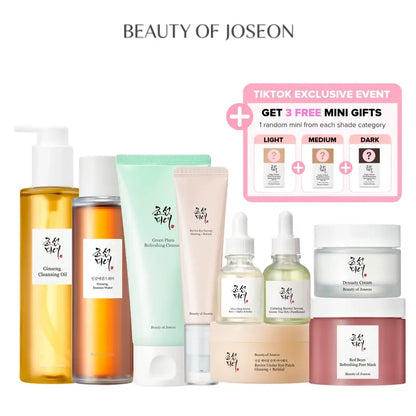 Korean Skincare Starter Set | Complete Daily Routine for Glowing Skin