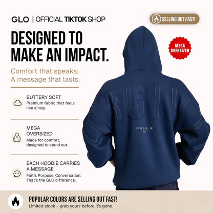 Kingdom Essential Patchwork Oversized Hoodie