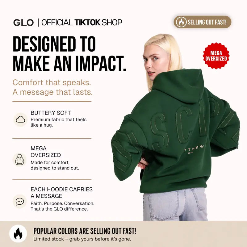 Kingdom Essential Patchwork Oversized Hoodie
